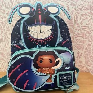 pop Kids Backpack - Blue and Black